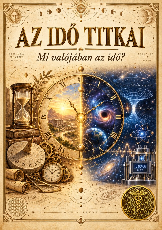 Az idő titkai — képeskönyv borítója
